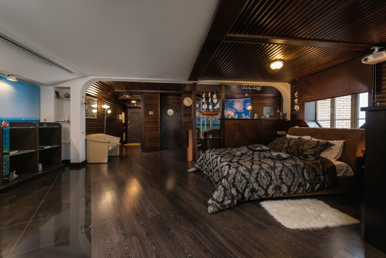 Ferienwohnung The Sky Loft Kiew Exterior foto
